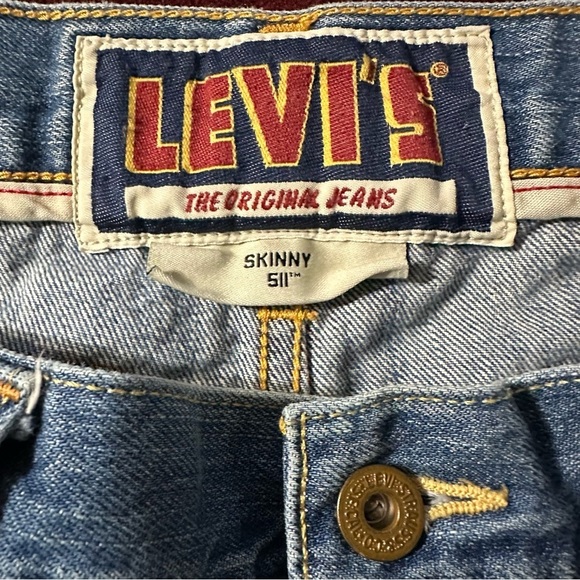 Levi's skinny 511 men's size 36x30 jeans - Picture 3 of 4